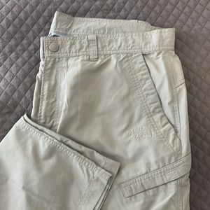 North Face Mens Khaki Hiking pants - size 38